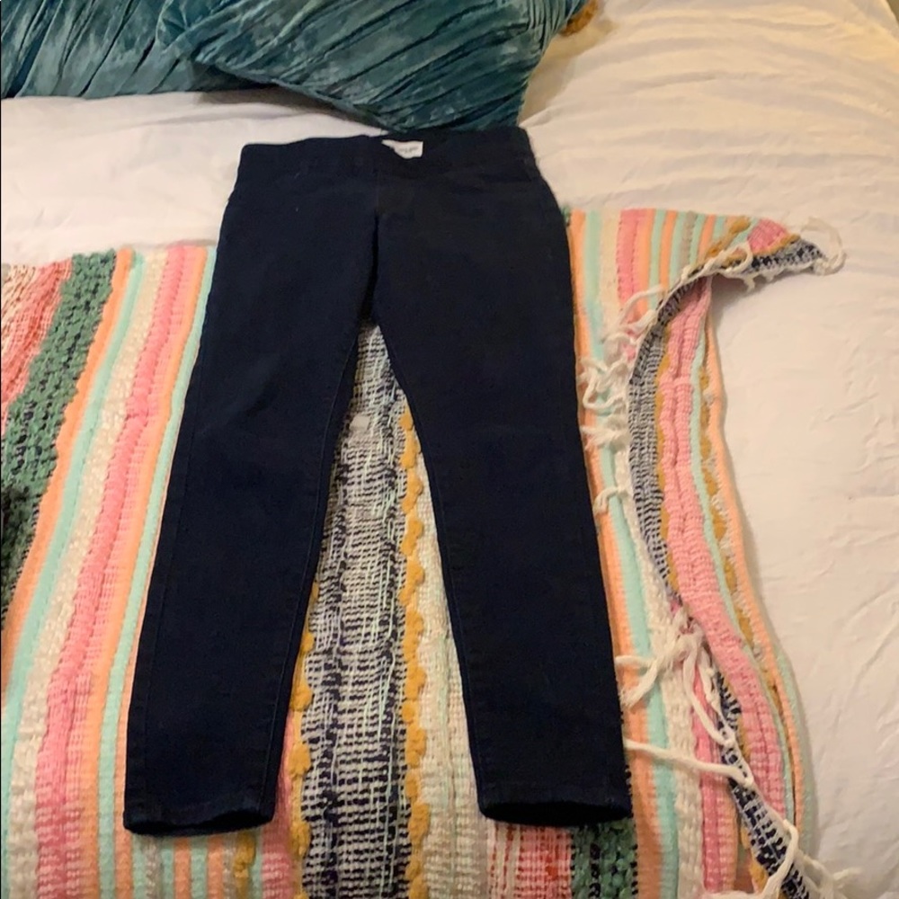 Dark wash jegging